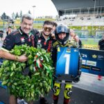 Cristian Borrelli prima doppietta nel CIV PreMoto3, con brivido finale: la video intervista su CorsedimotoTV