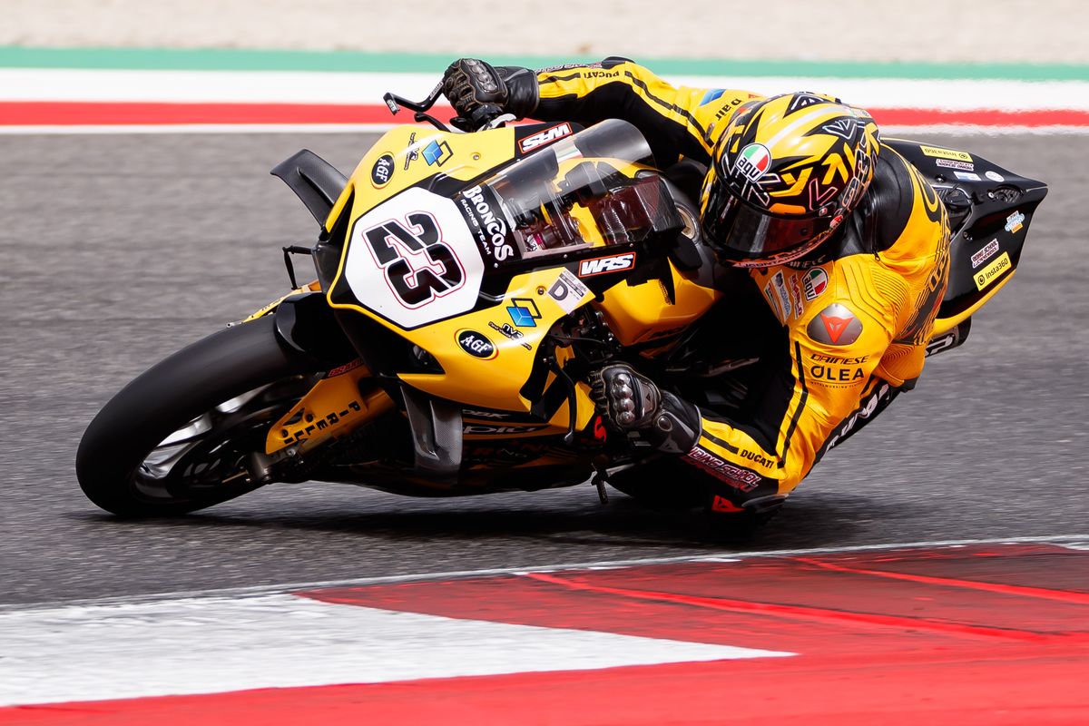Luca Salvadori résiste à Alessandro Andreozzi au National 1000
