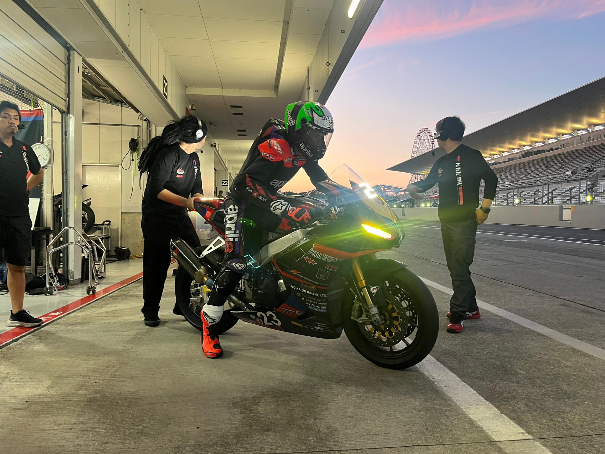 Matteo Baiocco le rêve devenu réalité : aux 8 heures de Suzuka avec l’Aprilia