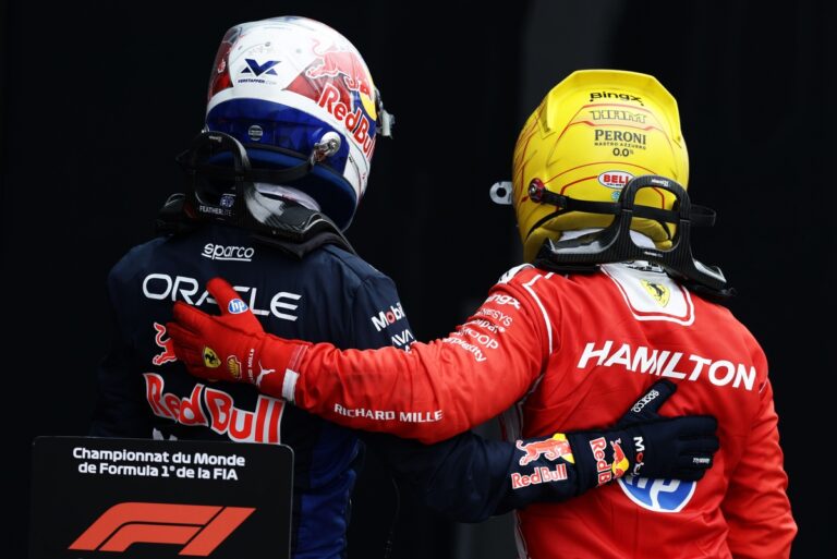 Quand Verstappen et Hamilton se moquent du pari pneumatique de McLaren