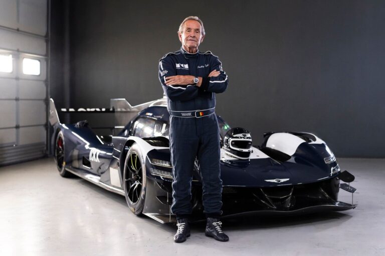 Le choc des époques : Jacky Ickx prend le volant de l'Hypercar Genesis