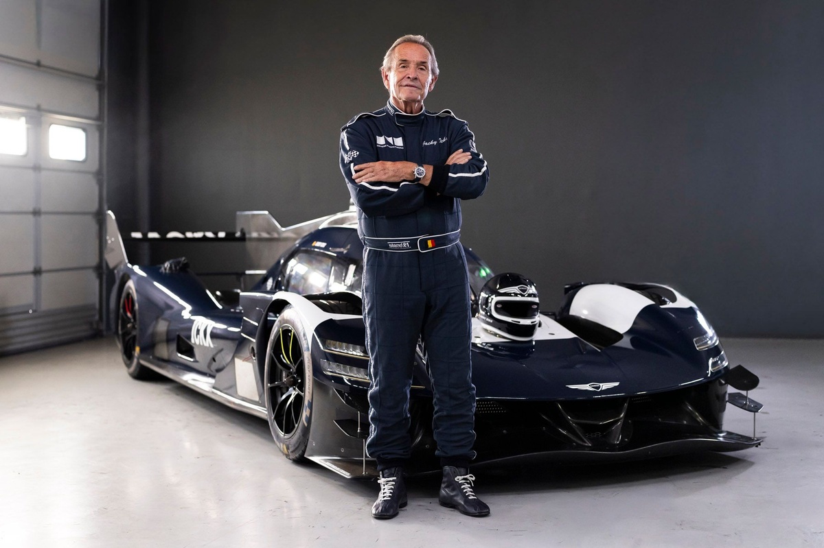 Le choc des époques : Jacky Ickx prend le volant de l'Hypercar Genesis