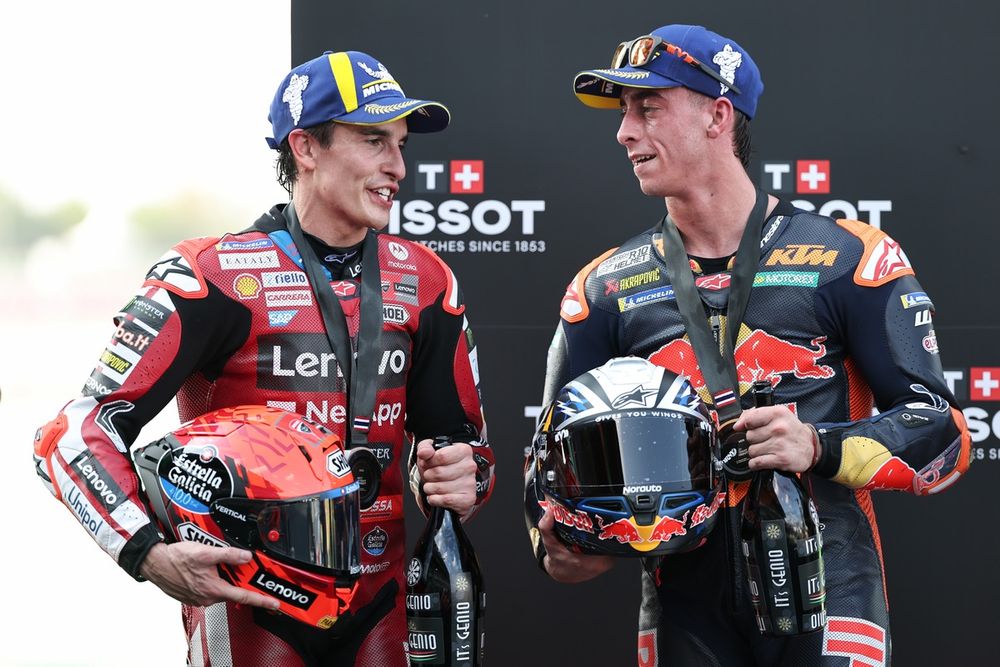 Pedro Acosta et Marc Márquez, futurs coéquipiers chez Ducati
