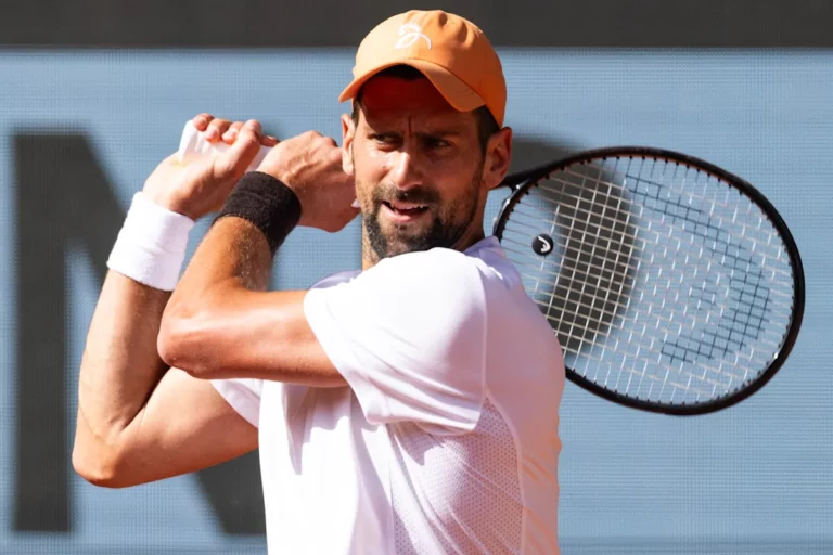 Roland-Garros: la solution de Djokovic pour s'adapter aux très fortes chaleurs
