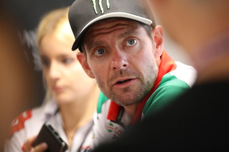 Crutchlow : "J'ai dit oui parce que ma femme m'a dit de le faire !"