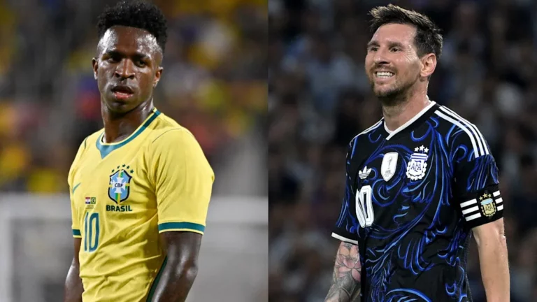 « Je n’ose imaginer ce qu’il pourrait faire ! » Vinicius Junior reconnaît la menace Lionel Messi, alors que le Brésil vise à détrôner l’Argentine lors de la Coupe du monde 2026