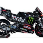 Aprilia révèle sa nouvelle livrée avec Monster