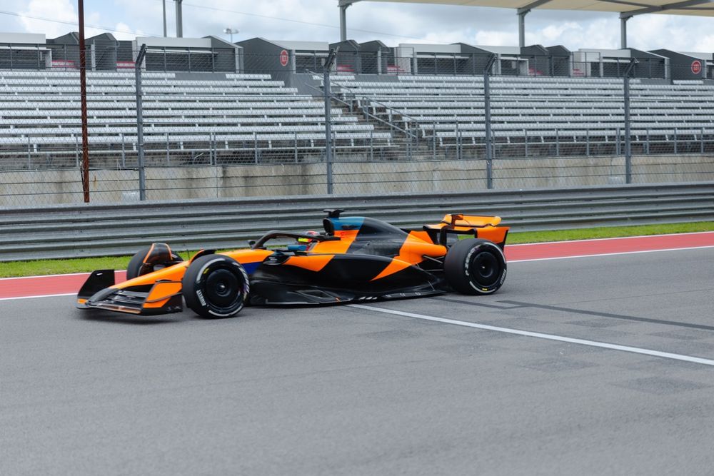 Leonardo Fornaroli en piste sur le Circuit des Amériques (COTA)