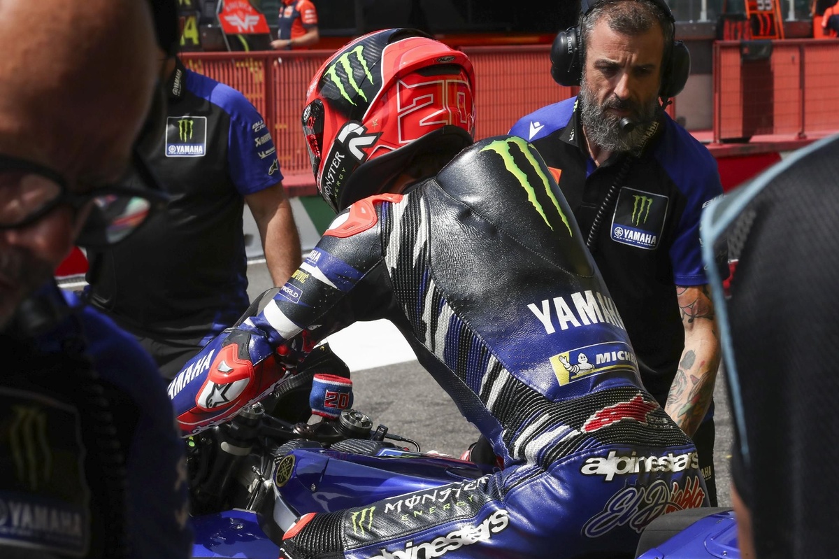 MotoGP : le week‑end de Quartararo tourne au pire