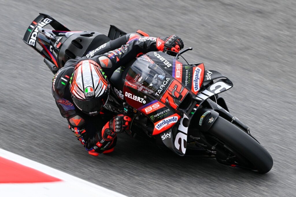 Bezzecchi emmène le tout premier triplé Aprilia en qualifications !