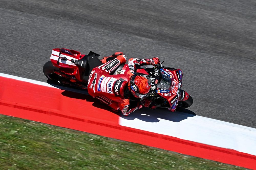 Marc Márquez travaille sur le contrôle de son agressivité avec l'équipe Ducati
