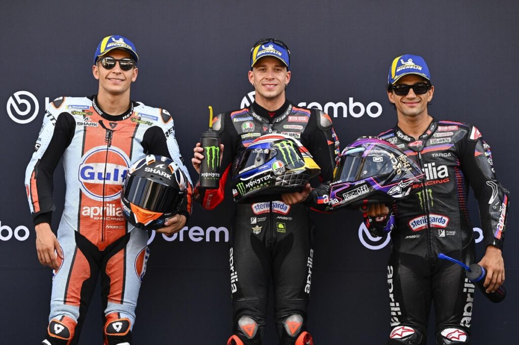 La grille de départ du Grand Prix d'Italie MotoGP