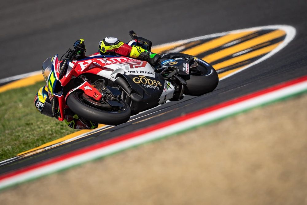 Diogo Moreira perd des places en fin de sprint au Mugello