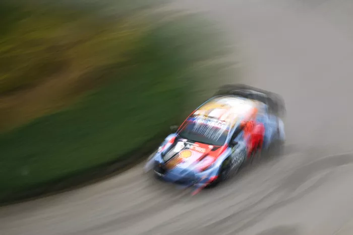 Adrien Fourmaux et Alexandre Coria au volant de la Hyundai i20 N Rally1