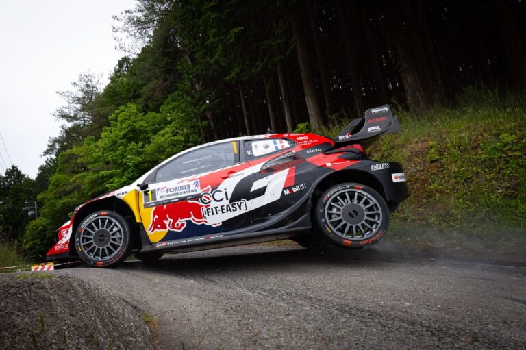 Ogier frustré par les pneus Hankook pour sa dernière en Rally1 sur asphalte