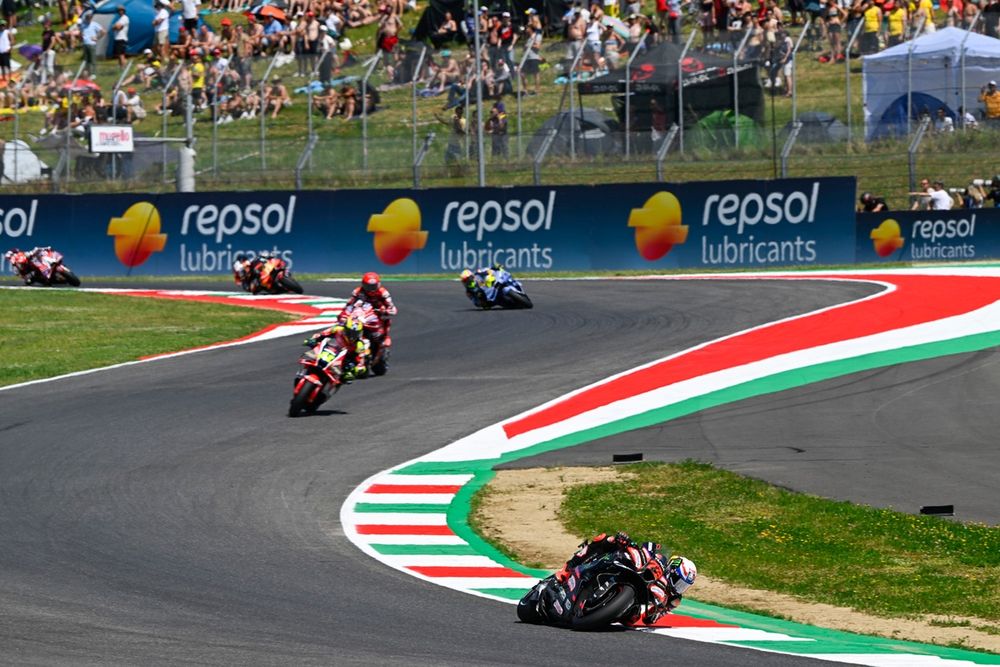 Marco Bezzecchi perd du temps au départ du sprint du Grand Prix d'Italie au Mugello