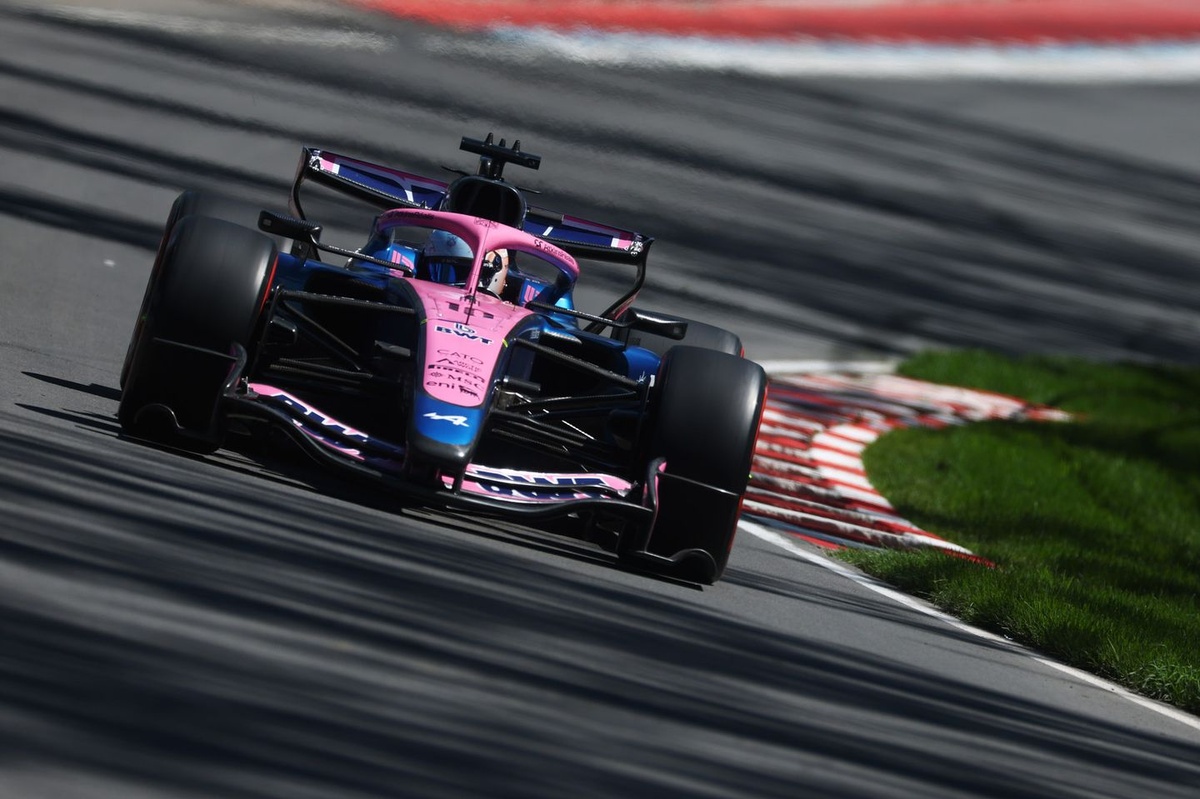 Pierre Gasly au volant de l’écurie Alpine