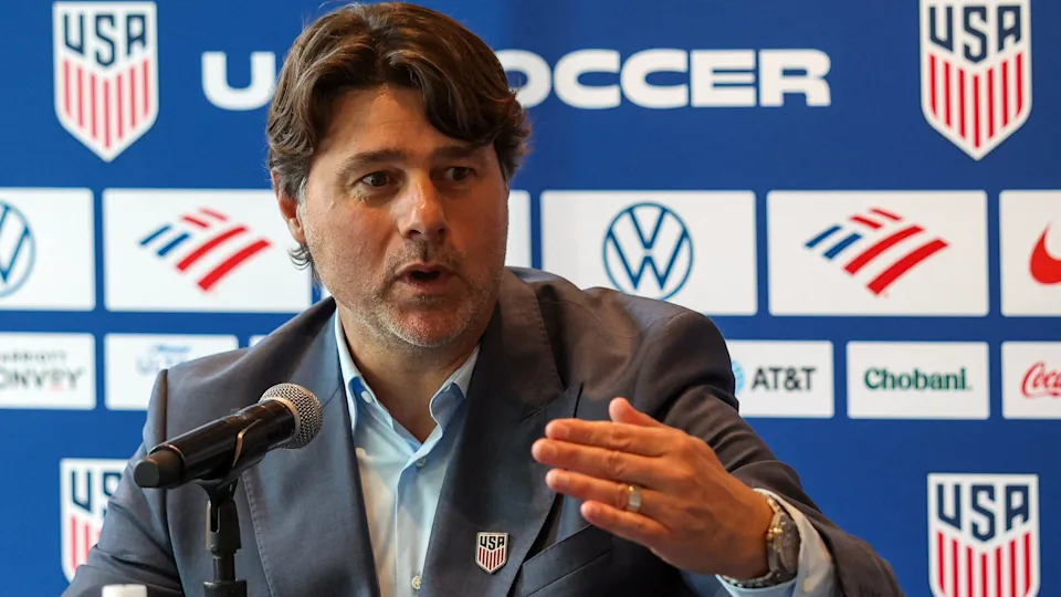 Christian Reyna exprimant sa détermination avec le maillot américain