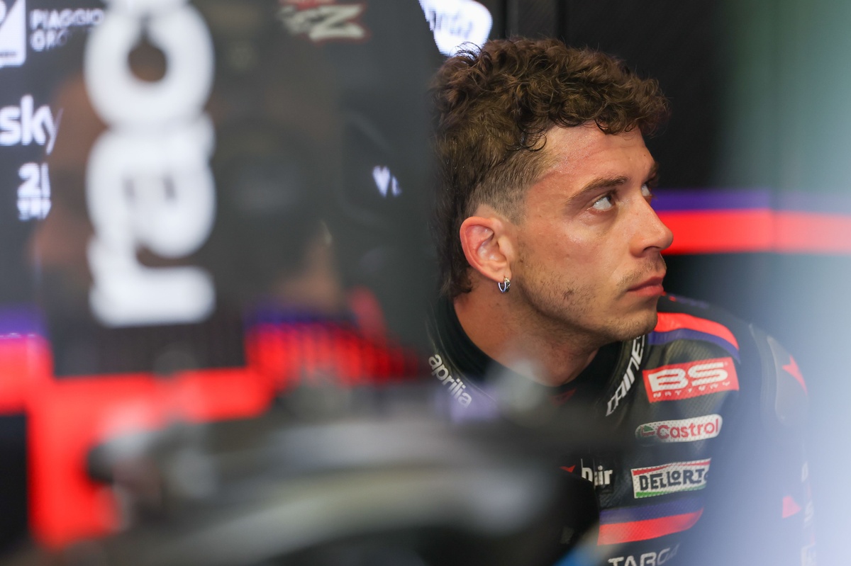 Bezzecchi décrit sa chute à Assen en MotoGP : un choc vraiment violent