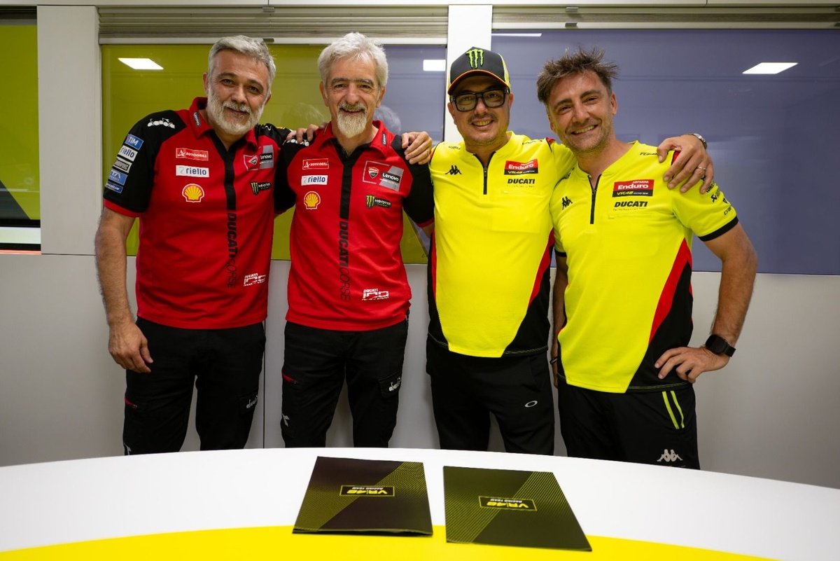 VR46 prolonge son partenariat avec Ducati pour trois saisons de plus