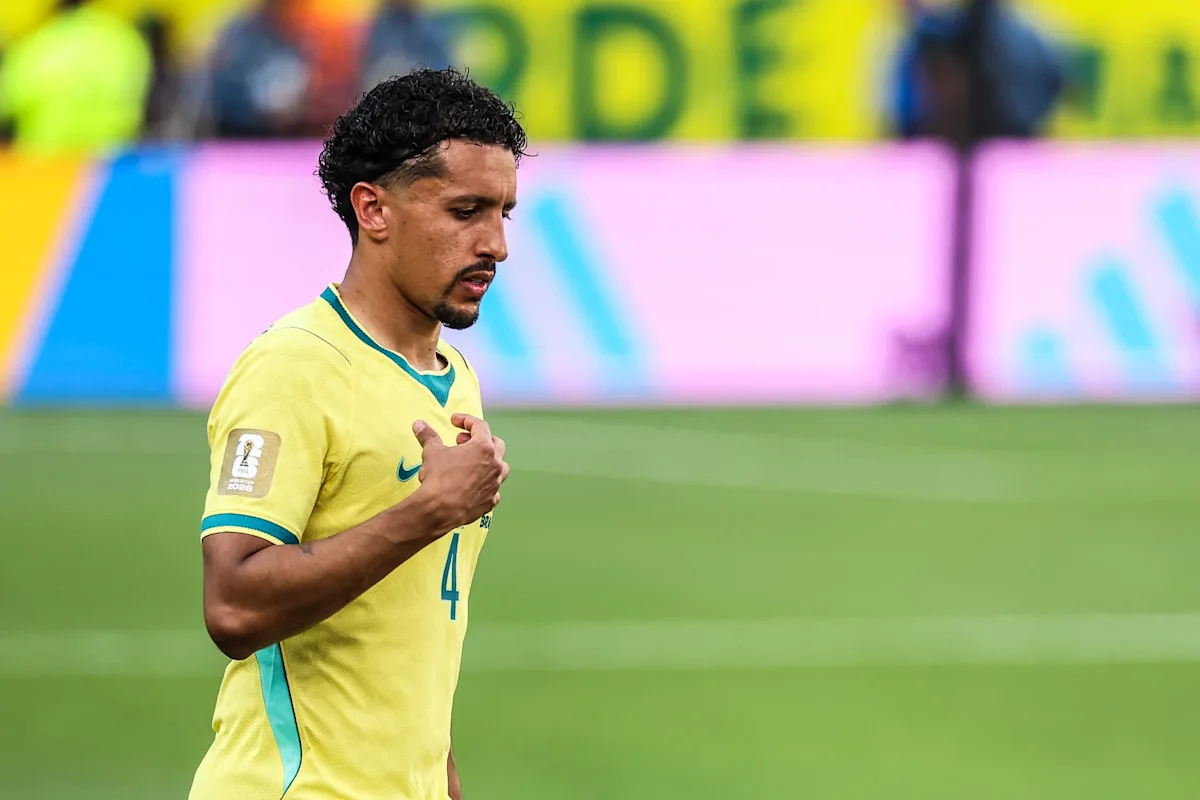 Marquinhos présente ses "excuses au peuple brésilien" après l'élimination du Brésil par la Norvège en huitième de finale de la Coupe du monde