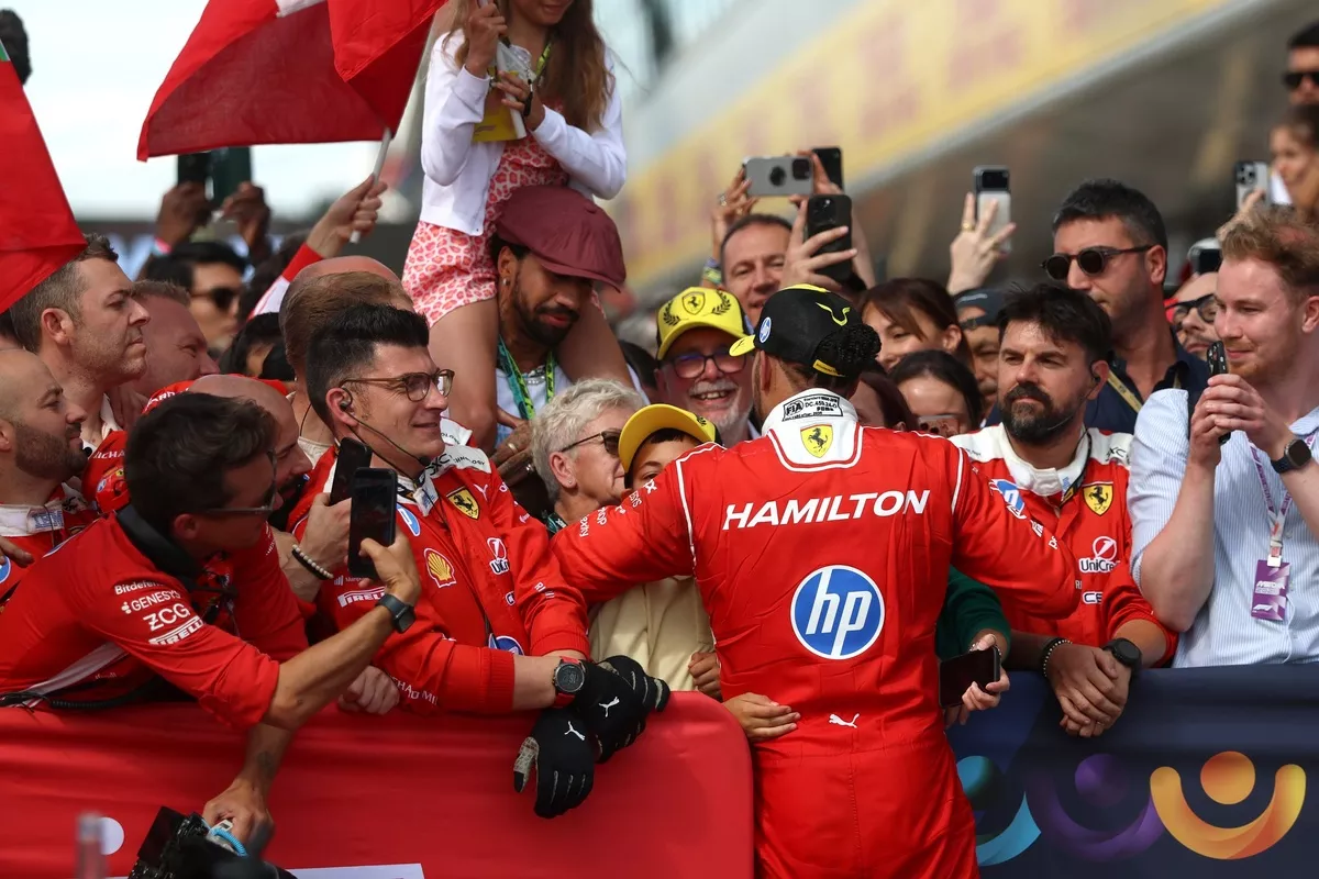 Lewis Hamilton a signé son 16e podium à Silverstone ce dimanche.
