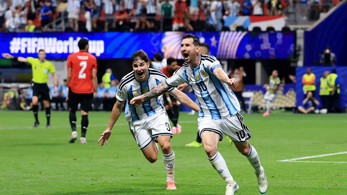 Face à l’Égypte, l’Argentine réédite l’exploit du Brésil 88 ans plus tard