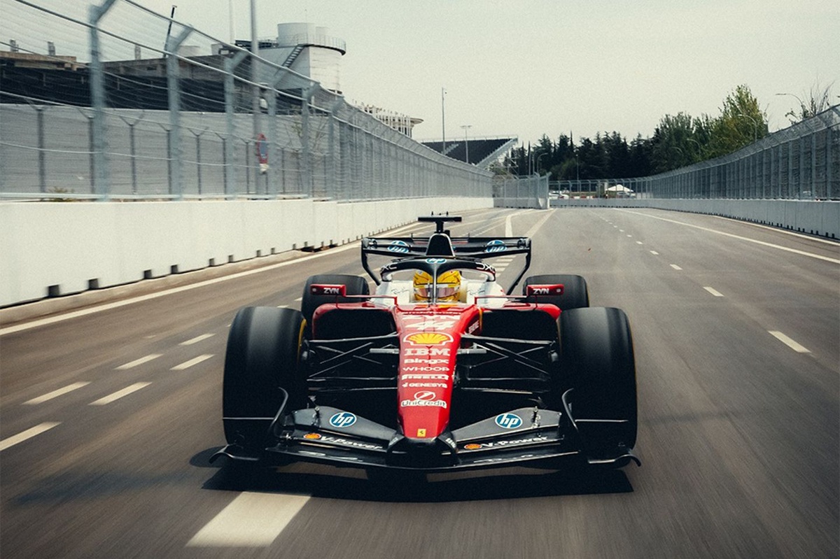 Leclerc et Hamilton ont roulé sur le Madring avec la Ferrari 2026