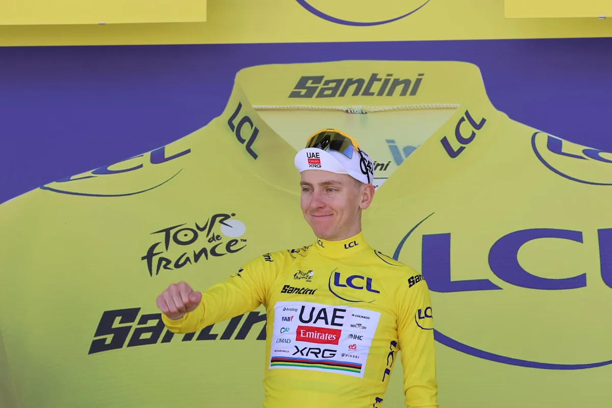 Tour de France 2026 : classement général après la 7e étape, Pogacar toujours en jaune