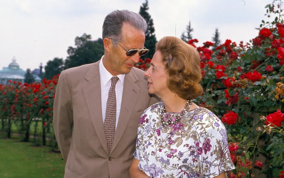 Le roi Baudouin et la reine Fabiola, ardents supporters belges des Diables Rouges