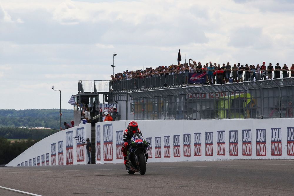 Fabio Quartararo obtient un point pour la sixième place au sprint du GP d'Allemagne