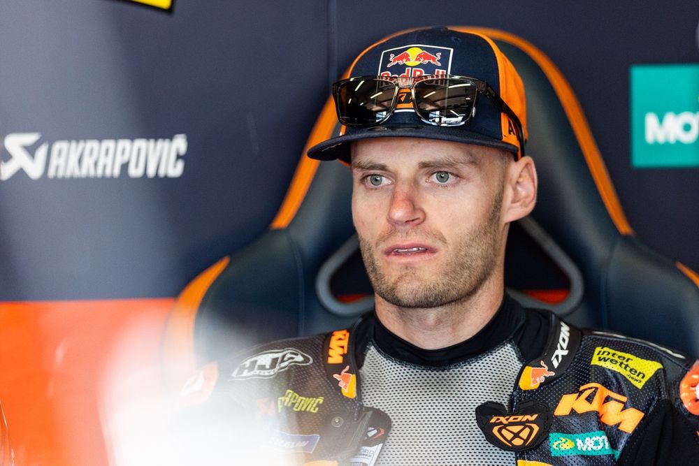 Brad Binder luttant contre l’usure du pneu arrière au Sachsenring