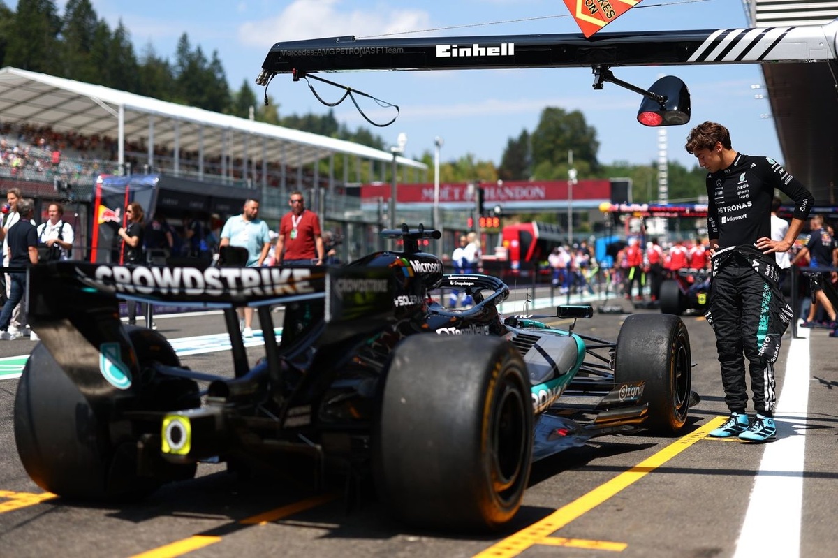 Mercedes sait où Russell peut progresser après un vendredi décevant à Spa