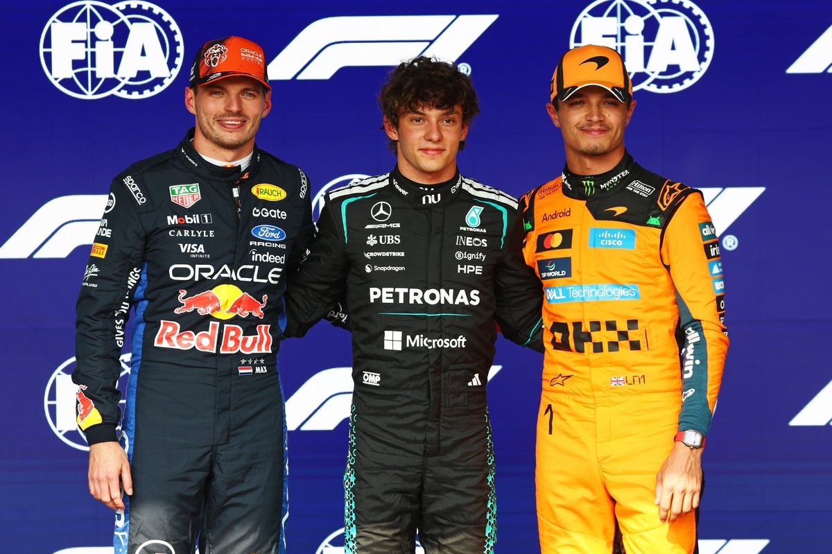 La grille de départ du Grand Prix de Belgique F1 2026