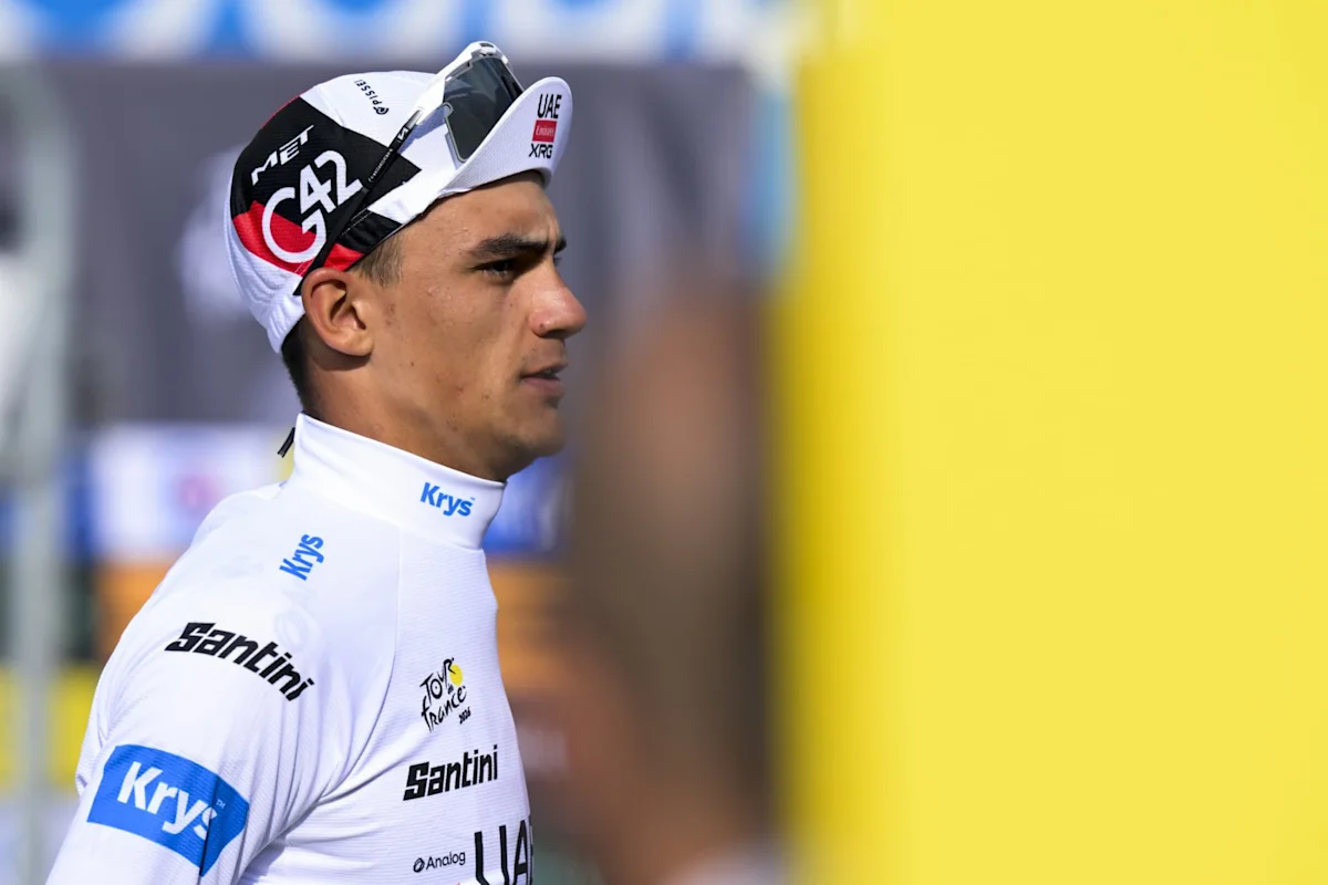 Tour de France: "J'ai décidé de tomber parce que sinon je chutais sur Tadej", Del Toro assure être tombé avec Vingegaard pour protégrer Pogacar