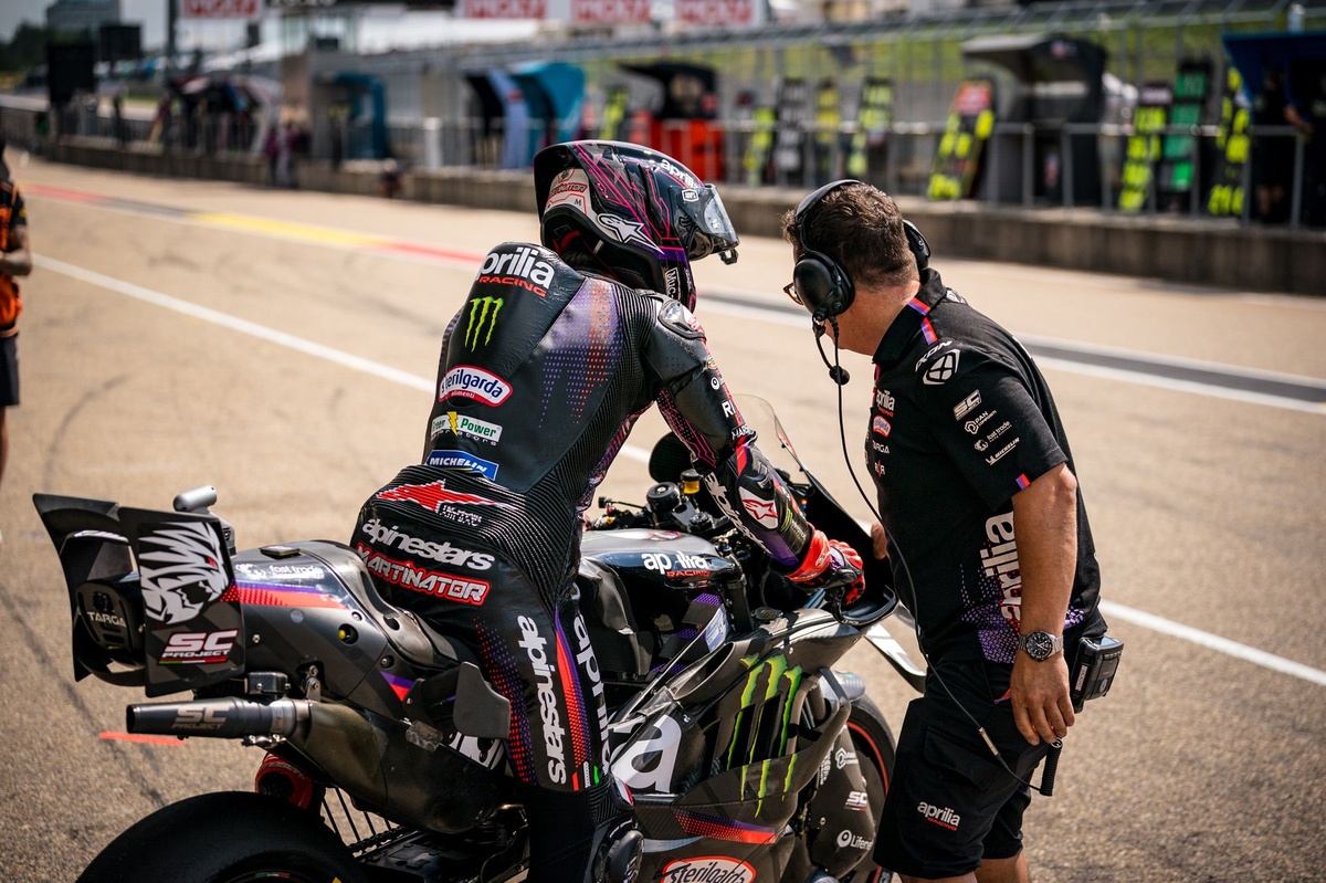 Martín veut un été studieux pour comprendre ce qui le bloque avec l'Aprilia