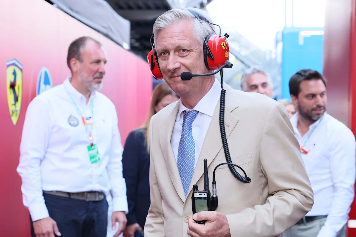 Enfin le premier Grand Prix pour Philippe de Belgique, en compagnie des princes Aymeric et Nicolas
