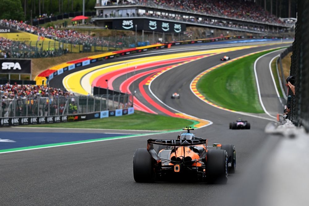 Lando Norris bénéficie enfin d’une unité de puissance stable à Spa