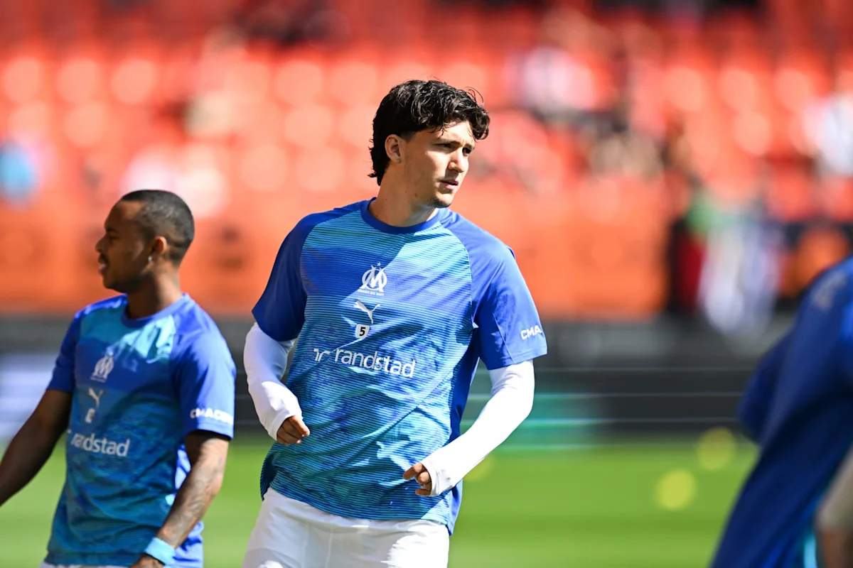 OM : Balerdi revient à l’entraînement, toujours en lice pour le onze de départ