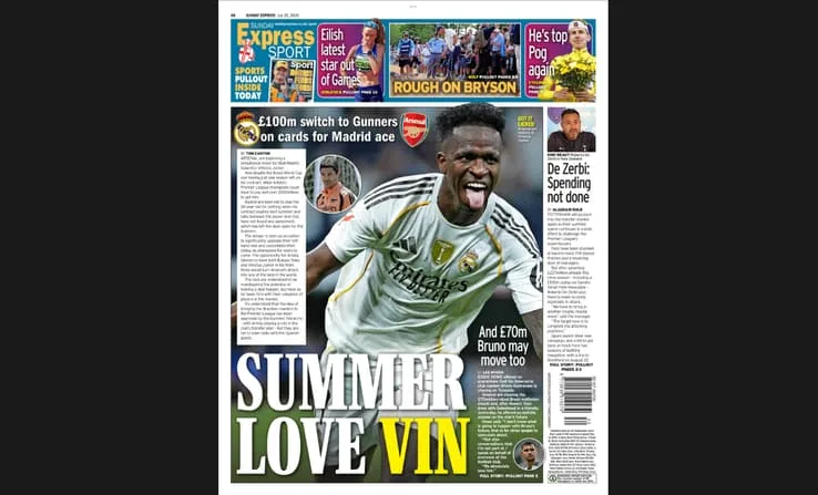 Vinicius Jr. lors d'une séance d'entraînement au Real Madrid