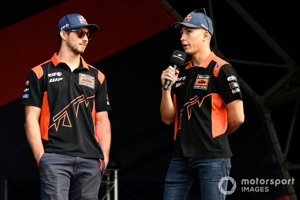 Raúl Fernández et Remy Gardner quittant KTM Tech 3 dans des conditions tendues