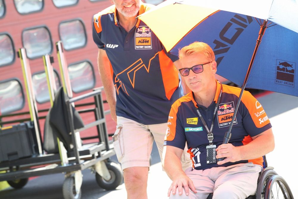 Pit Beirer, directeur du département sport chez KTM Racing