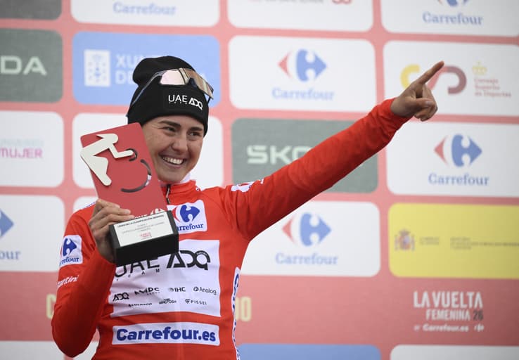 Paula Blasi, nouvelle recrue du UAE Team L'IMAD, prête à viser le maillot blanc