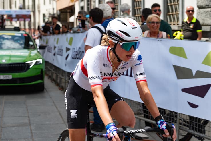 Kasia Niewiadoma et Marlen Reusser, deux des meilleures concurrentes du classement général