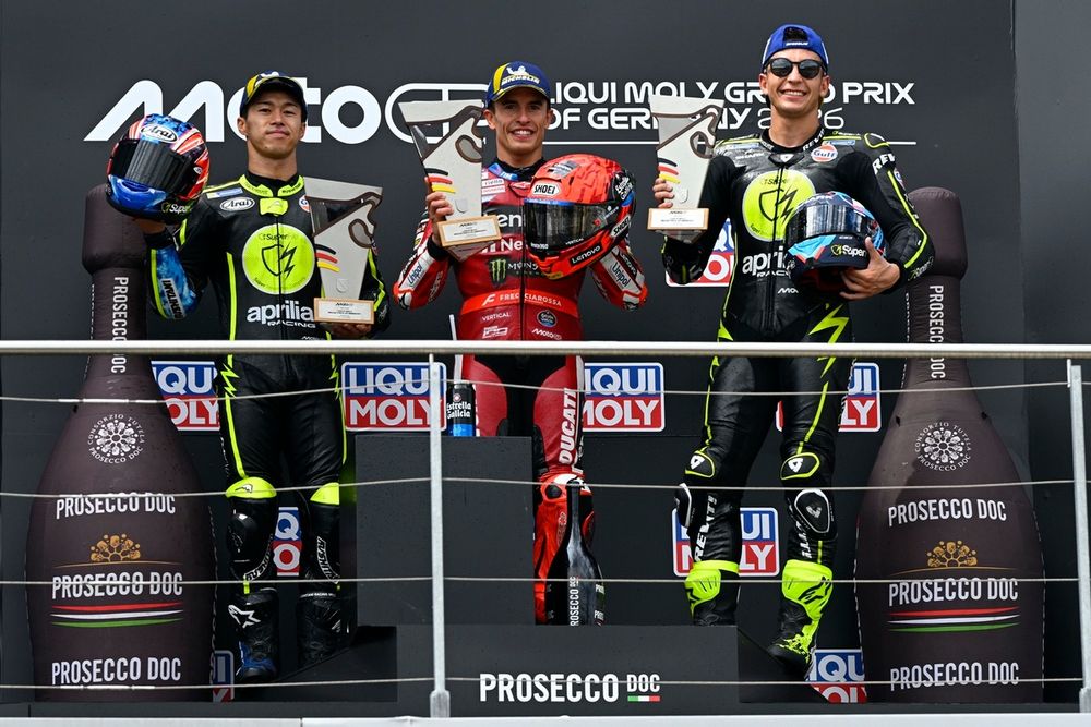 Ai Ogura, pilote de Trackhouse Racing, aux côtés de Marc Márquez et des équipes Ducati et Aprilia