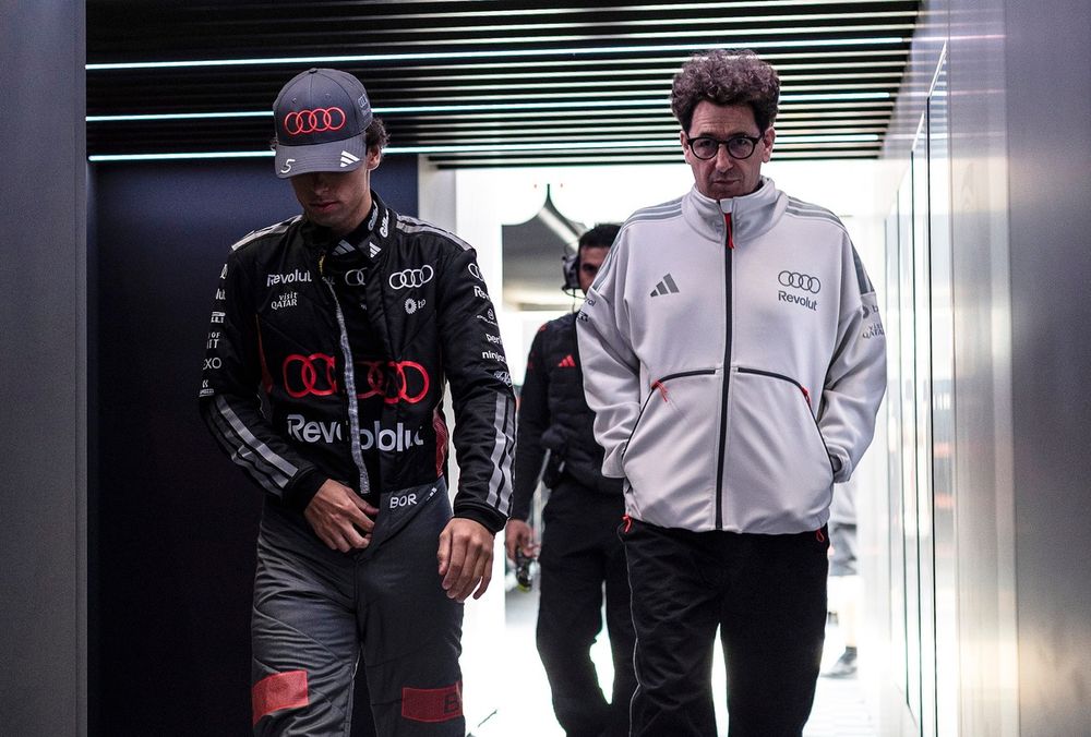 Gabriel Bortoleto pilote la monoplace Audi lors de ses débuts en Formule 1