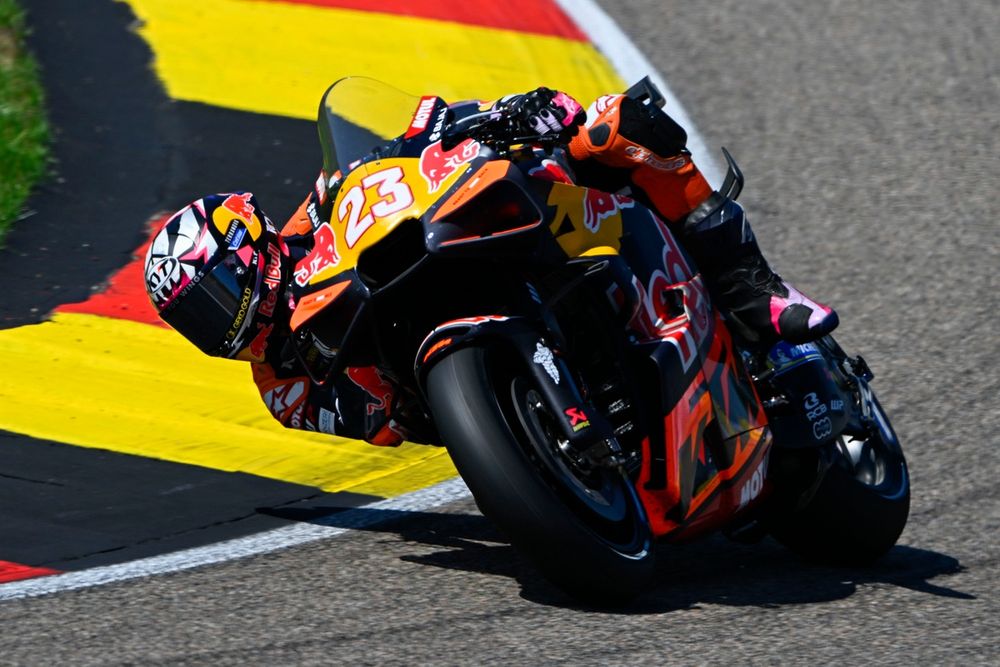 Enea Bastianini en Red Bull KTM Tech 3 lors du Grand Prix d'Allemagne 2026