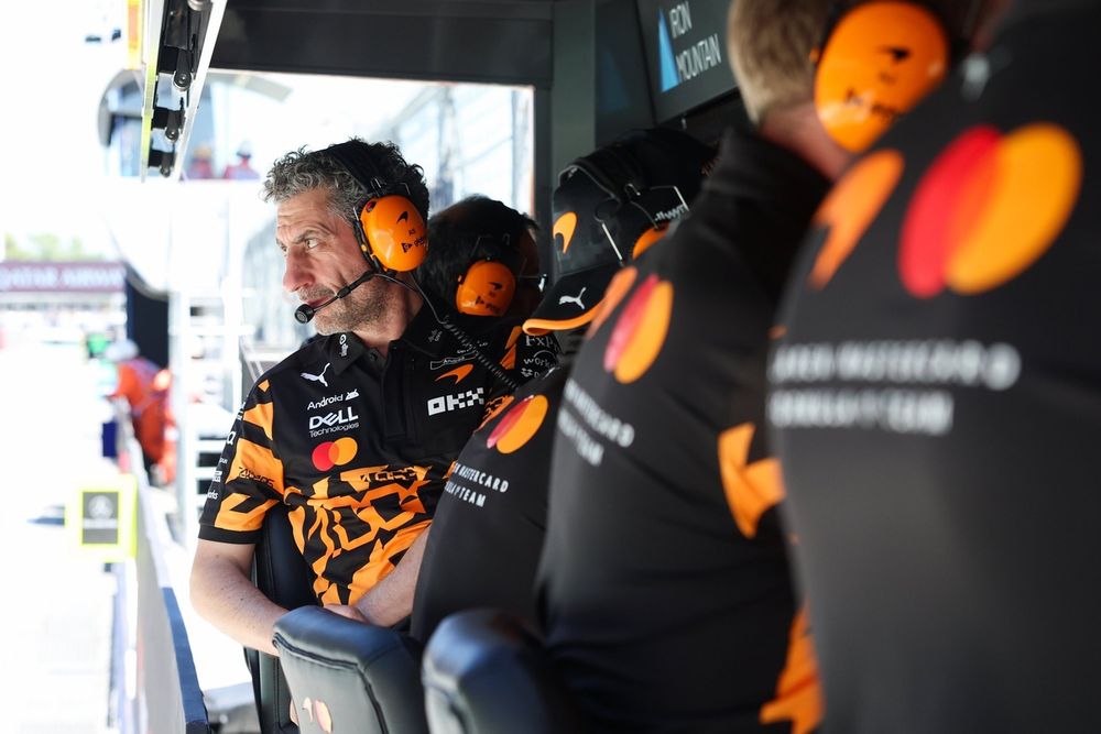 Portrait d'Andrea Stella, directeur de McLaren