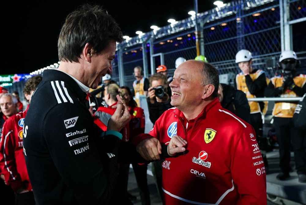 Toto Wolff et Frédéric Vasseur s'affrontent sur le plafond budgétaire