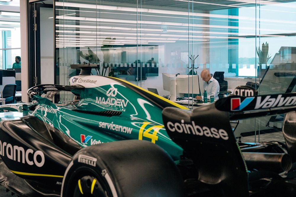 Adrian Newey, ingénieur en chef d'Aston Martin